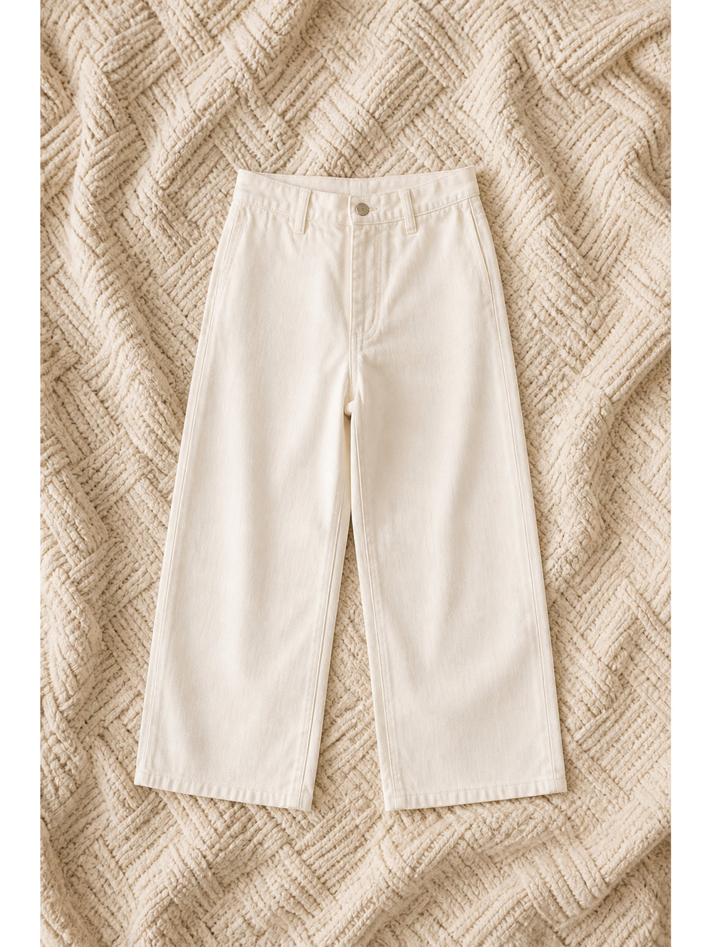 Universal Thread Women's White Salior Wide Leg Pants Size 6
